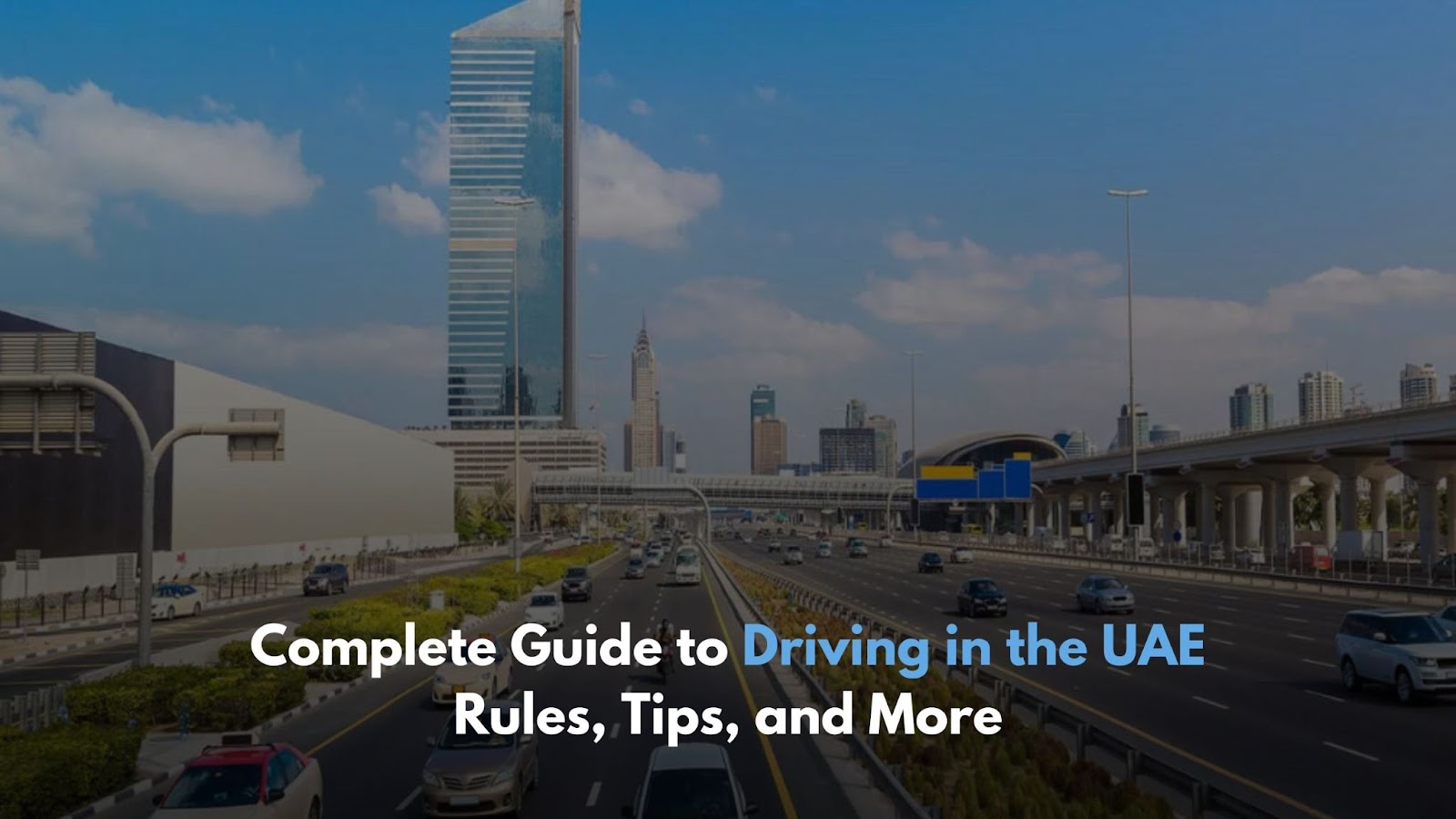 Driving in the UAE